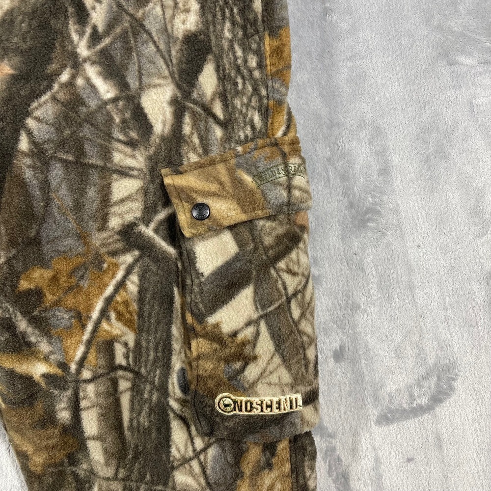Field & Stream‎ Camouflage Fleece Cargo Pants Mens Size Medium Hunting Outdoor - Picture 9 of 14